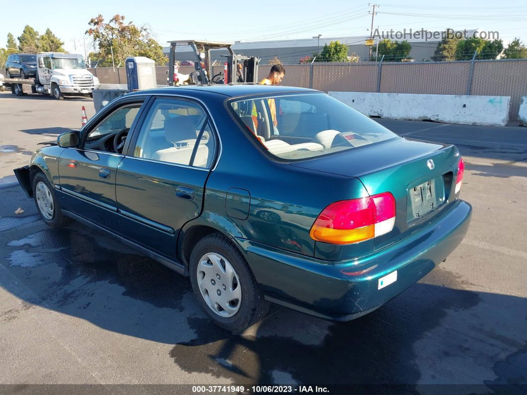 1996 Honda Civic Ex Green vin: 2HGEJ8646TH544953