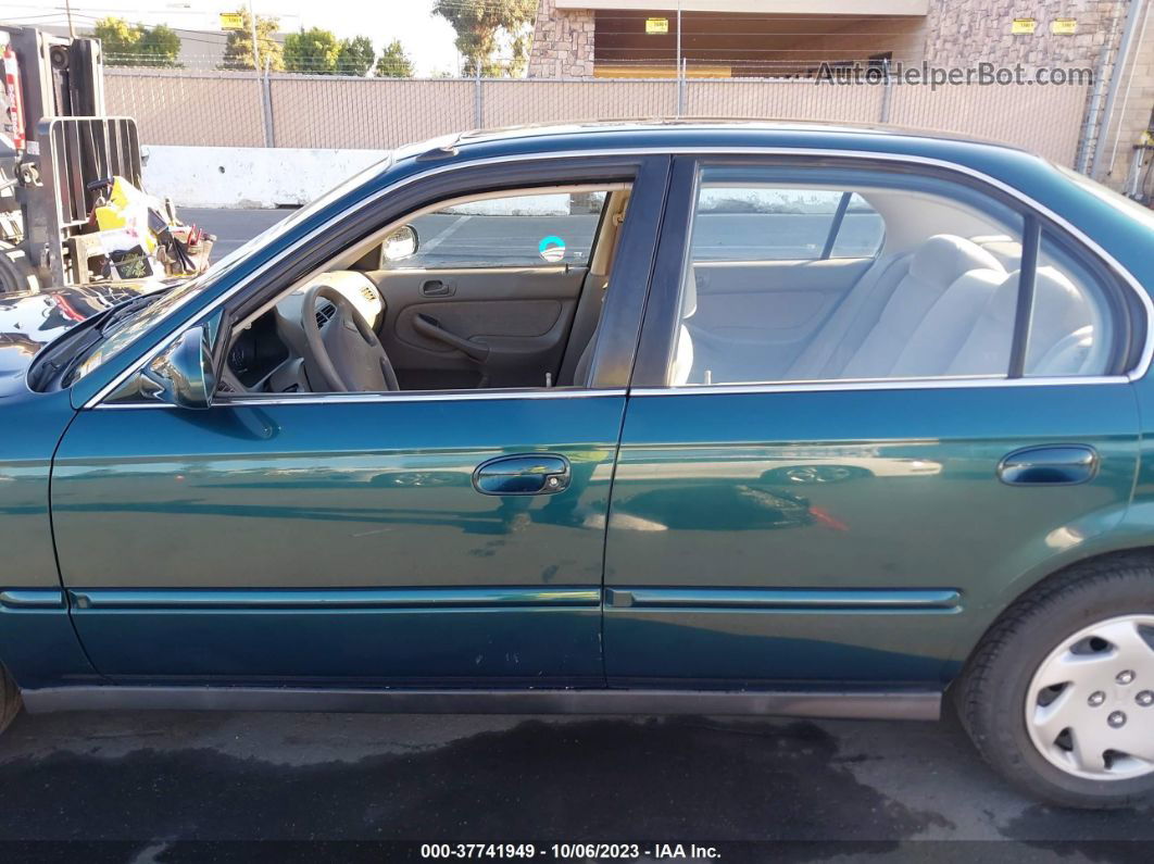 1996 Honda Civic Ex Green vin: 2HGEJ8646TH544953