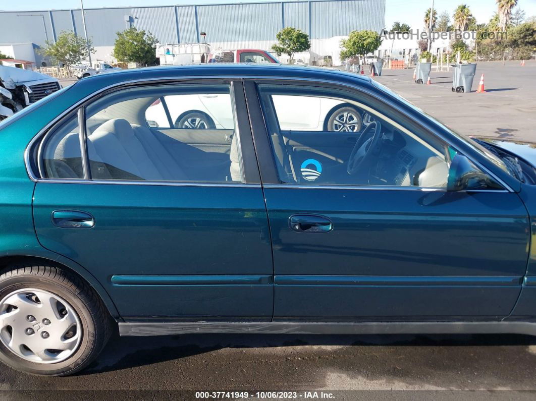 1996 Honda Civic Ex Green vin: 2HGEJ8646TH544953