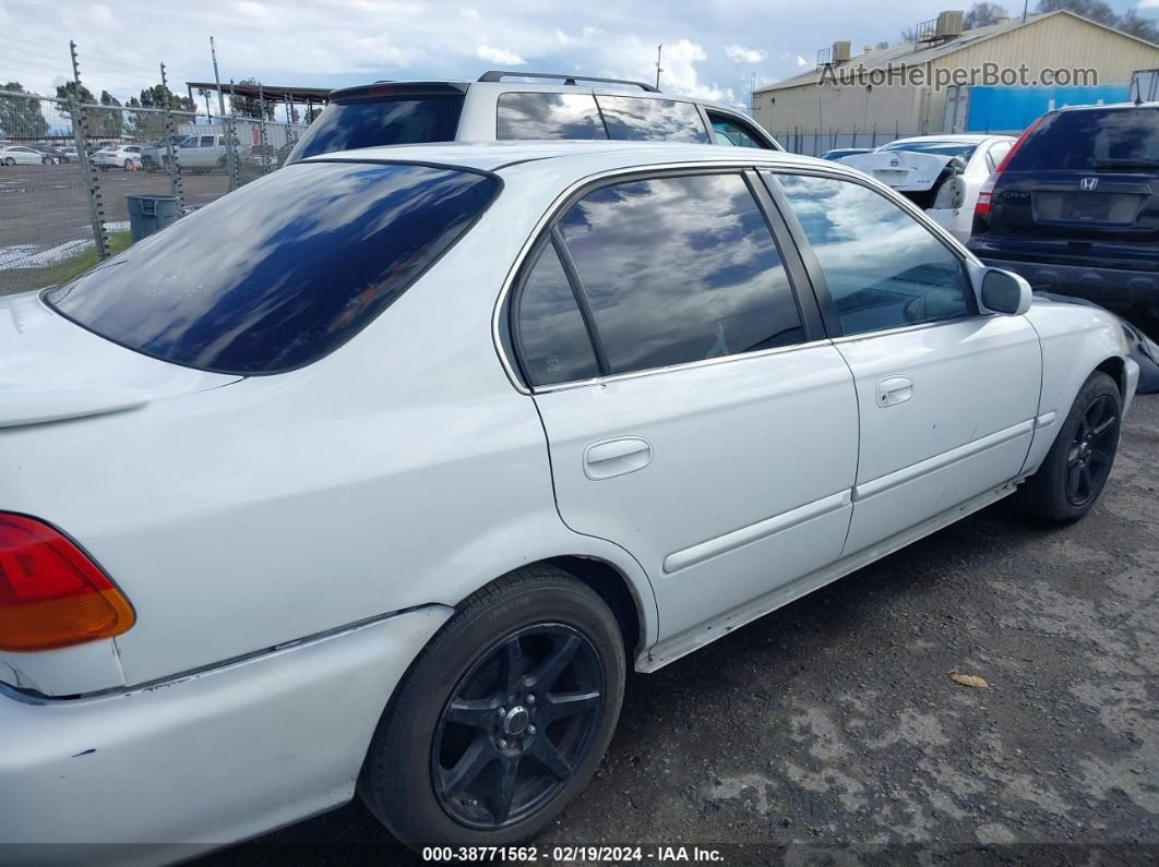 1996 Honda Civic Ex White vin: 2HGEJ8647TH519706