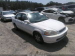 1998 Honda Civic Ex White vin: 2HGEJ8648WH550127