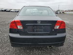 2005 Honda Civic Dx Vp Black vin: 2HGES15355H023027