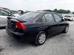 2004 Honda Civic Lx Black vin: 2HGES15514H513240