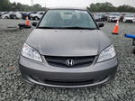 2004 Honda Civic Lx Gray vin: 2HGES15514H544956