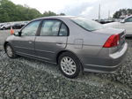 2004 Honda Civic Lx Gray vin: 2HGES15514H544956