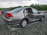 2004 Honda Civic Lx Серый vin: 2HGES15514H544956