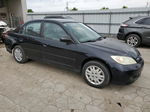 2004 Honda Civic Lx Черный vin: 2HGES15524H513232