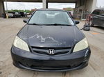 2004 Honda Civic Lx Black vin: 2HGES15524H513232