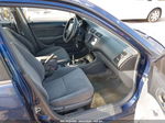 2004 Honda Civic Lx Blue vin: 2HGES15524H622872