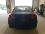 2004 Honda Civic Lx Blue vin: 2HGES15544H604311