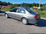 2005 Honda Civic Lx Gray vin: 2HGES15545H530826