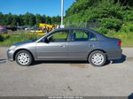 2005 Honda Civic Lx Gray vin: 2HGES15545H530826