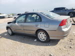 2005 Honda Civic Lx Silver vin: 2HGES15555H614475