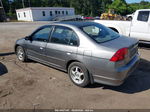 2004 Honda Civic Lx Gray vin: 2HGES15564H558318