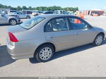 2004 Honda Civic Lx Gray vin: 2HGES15574H620437