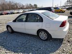 2004 Honda Civic Lx White vin: 2HGES15644H519543