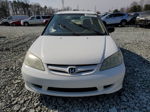 2004 Honda Civic Lx White vin: 2HGES15644H519543