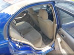 2005 Honda Civic Vp Blue vin: 2HGES16305H552688