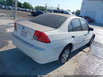 2004 Honda Civic Vp White vin: 2HGES16314H578621