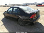 2004 Honda Civic Vp Black vin: 2HGES16314H937577