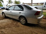 2004 Honda Civic Dx Vp Silver vin: 2HGES16324H578482