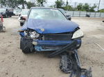 2004 Honda Civic Dx Vp Blue vin: 2HGES16334H605611