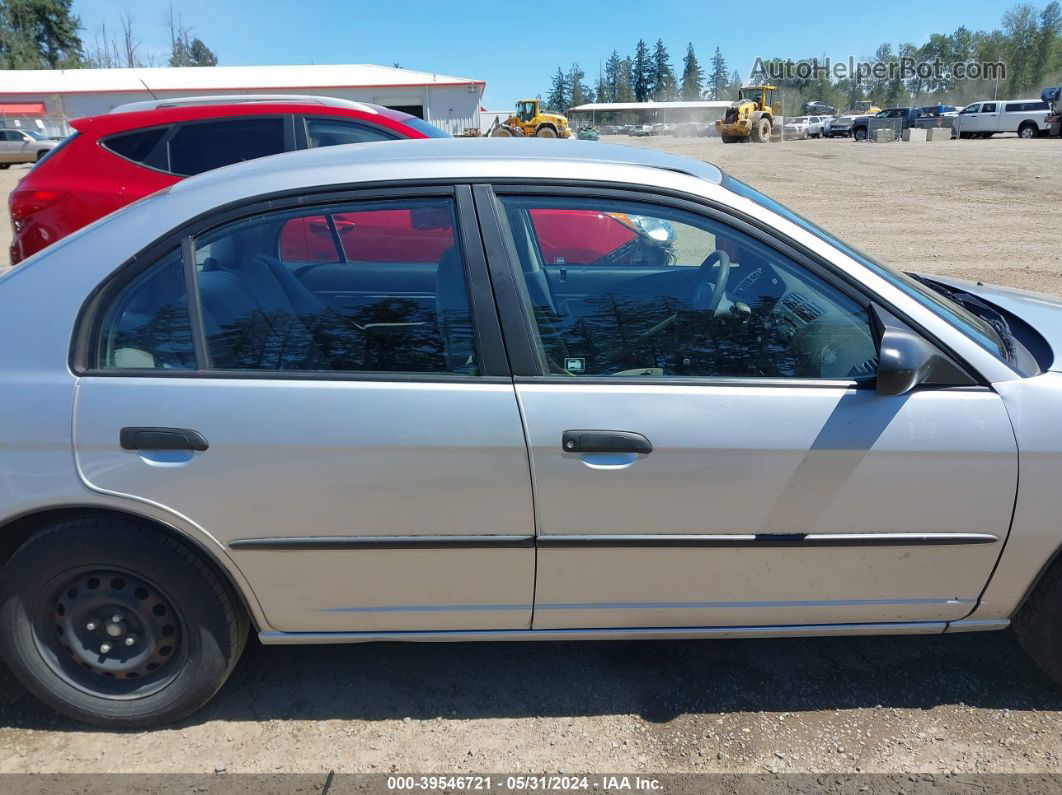 2004 Honda Civic Vp Silver vin: 2HGES16374H611220