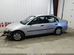 2004 Honda Civic Vp Серый vin: 2HGES16384H589356