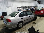 2004 Honda Civic Vp Серый vin: 2HGES16384H589356