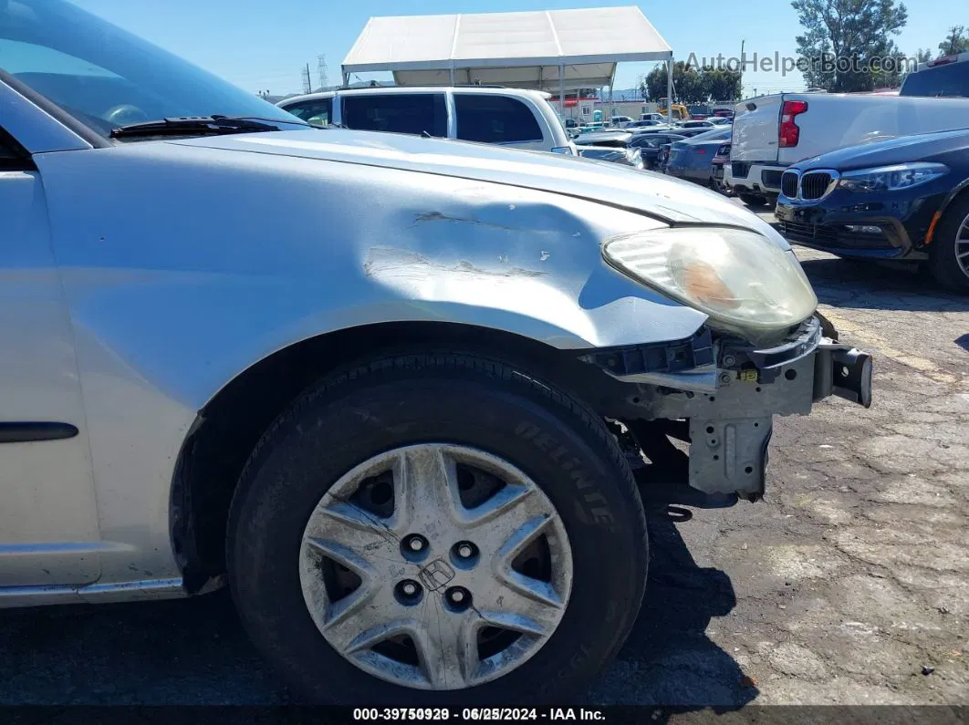 2005 Honda Civic Vp Silver vin: 2HGES16385H503707