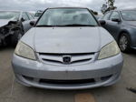 2004 Honda Civic Dx Vp Silver vin: 2HGES163X4H614662