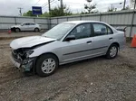 2004 Honda Civic Dx Vp Silver vin: 2HGES163X4H626892