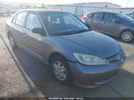 2005 Honda Civic Vp Gray vin: 2HGES163X5H515888