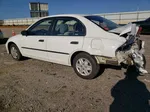 2004 Honda Civic Dx White vin: 2HGES16454H586200