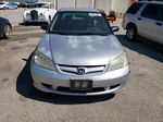 2004 Honda Civic Dx Silver vin: 2HGES16464H608303