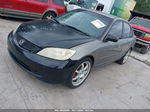 2004 Honda Civic Lx Gray vin: 2HGES16504H520324