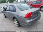 2004 Honda Civic Lx Gray vin: 2HGES16504H520324