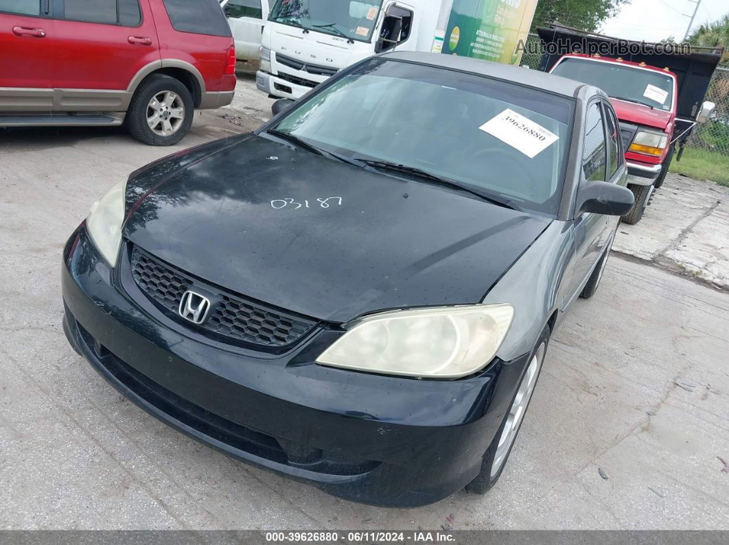 2004 Honda Civic Lx Серый vin: 2HGES16504H520324