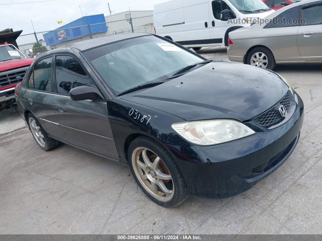 2004 Honda Civic Lx Gray vin: 2HGES16504H520324