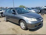 2004 Honda Civic Lx Gray vin: 2HGES16504H627051