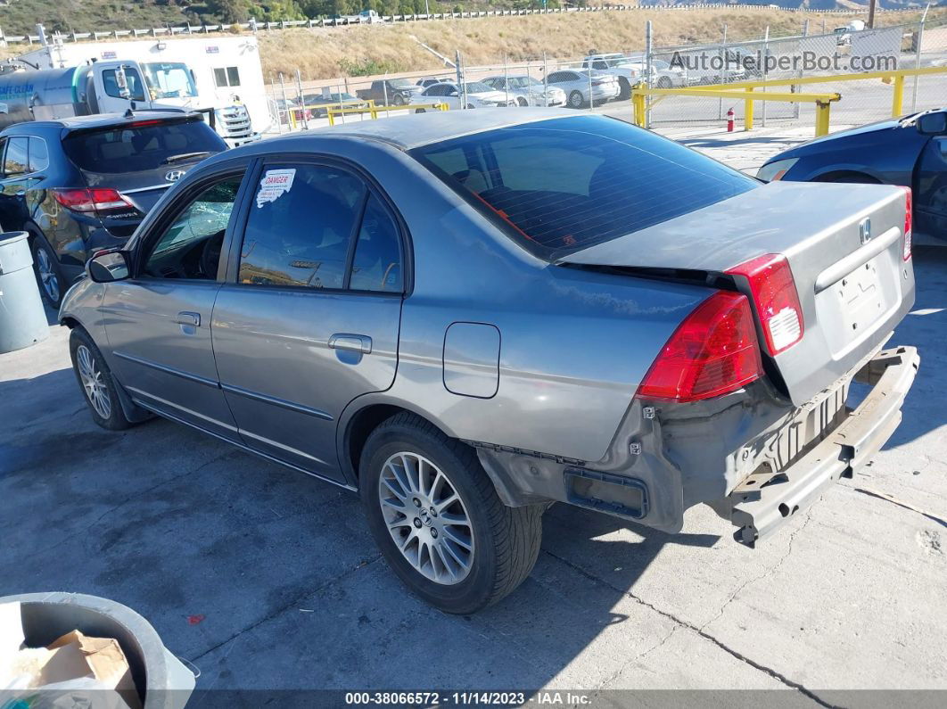 2004 Honda Civic Lx Silver vin: 2HGES16514H582248