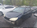 2004 Honda Civic Lx Blue vin: 2HGES16514H630704