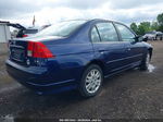 2005 Honda Civic Lx/lx Se Blue vin: 2HGES16515H527834