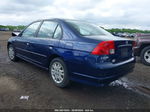 2005 Honda Civic Lx/lx Se Blue vin: 2HGES16515H527834