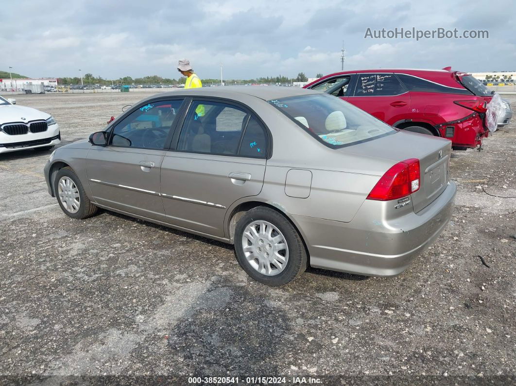 2005 Honda Civic Lx Gold vin: 2HGES16515H584258