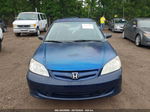 2005 Honda Civic Lx Blue vin: 2HGES16515H607568