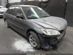 2004 Honda Civic Lx Gray vin: 2HGES16524H531857