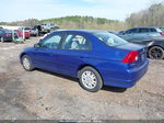 2004 Honda Civic Lx Blue vin: 2HGES16524H587572