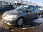 2004 Honda Civic Lx Gray vin: 2HGES16524H595848