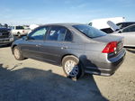 2004 Honda Civic Lx Gray vin: 2HGES16524H627195